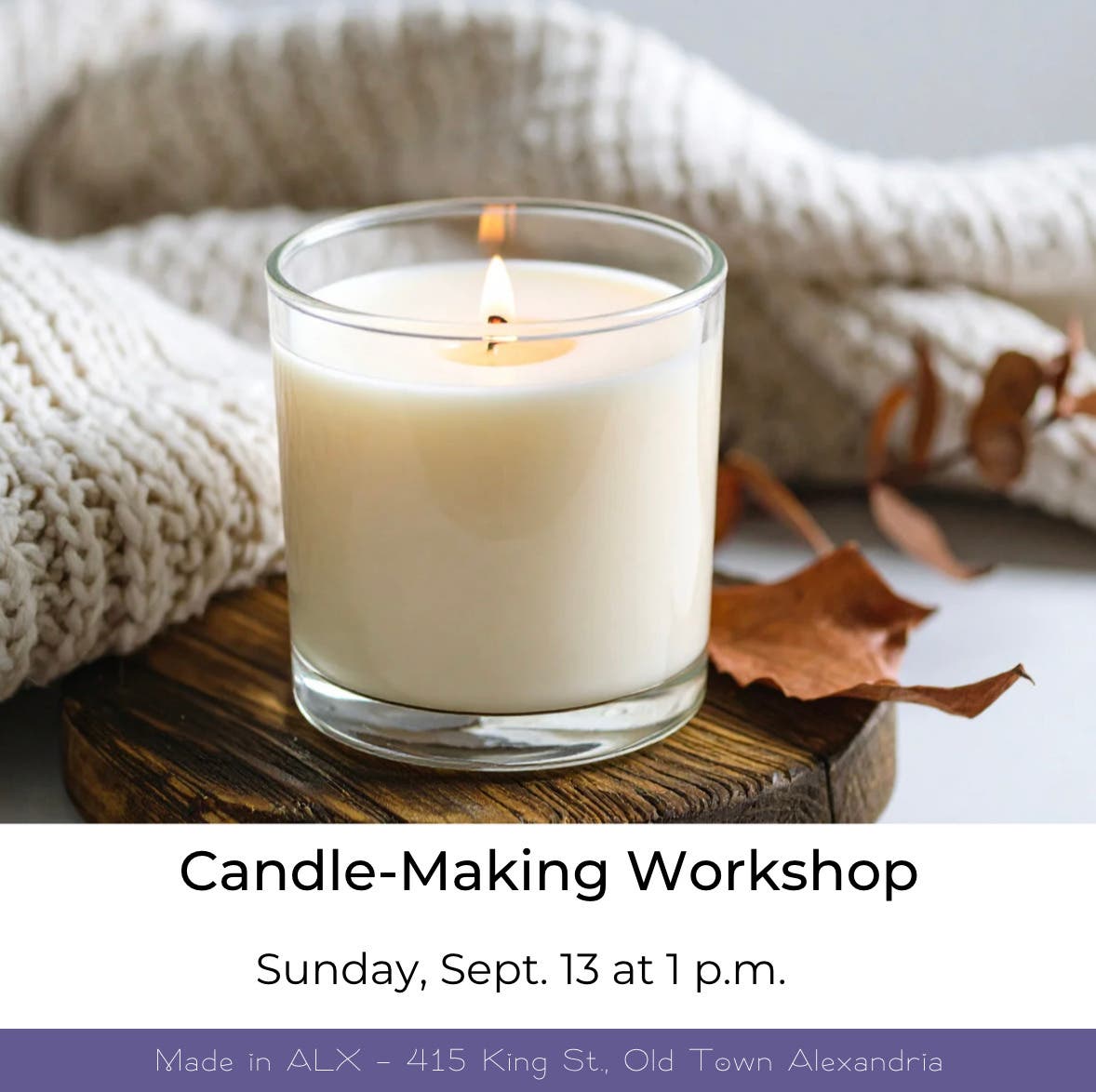 Make a Fall Candle