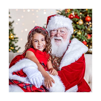 Santa Photo Experience at Burlington Mall