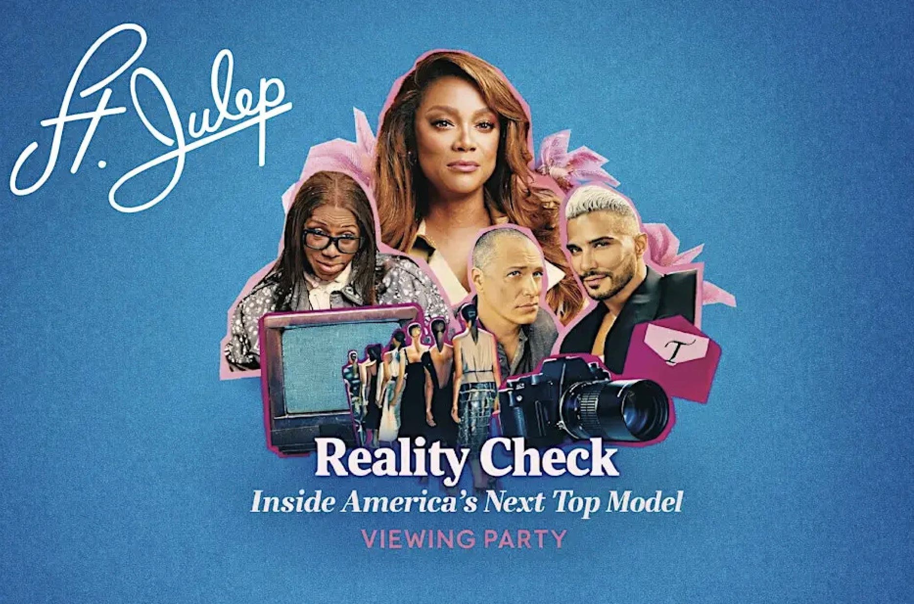 Reality Check: Inside America’s Next Top Model – Rooftop Viewing Party at St. Julep