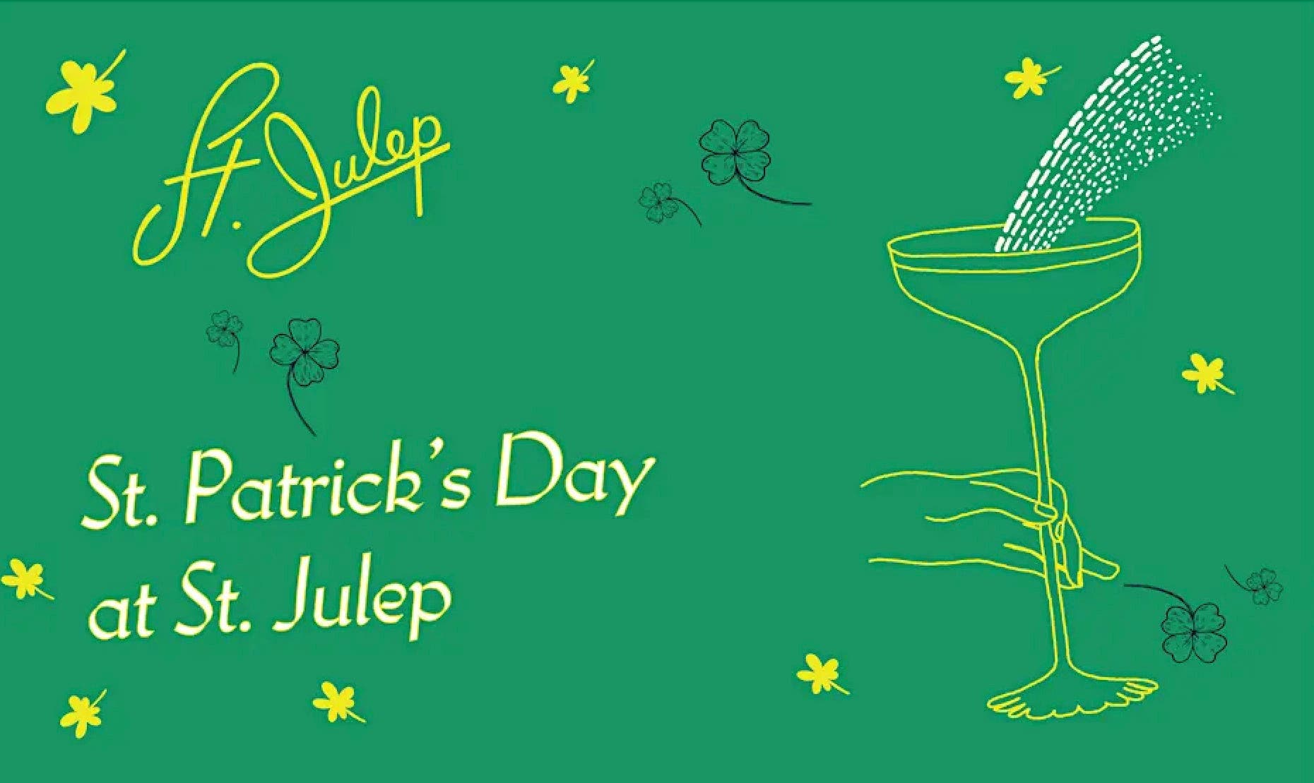 St. Patrick’s Day at St. Julep Rooftop