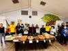Annapoorna volunteers serving lunch