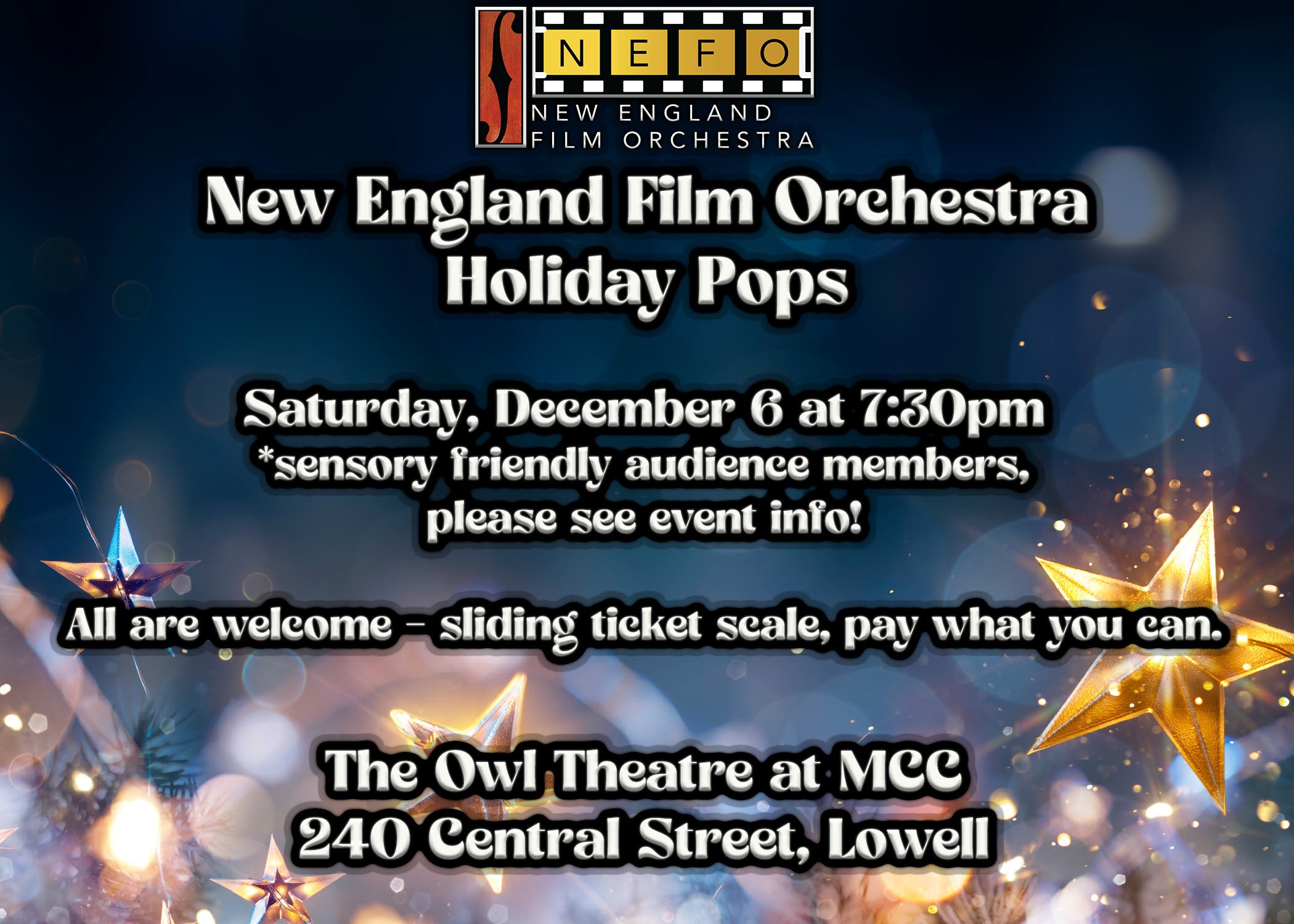 New England Film Orchestra Holiday Pops