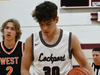 Junior Evan Dziadkowiec during the game against Lincoln-Way West