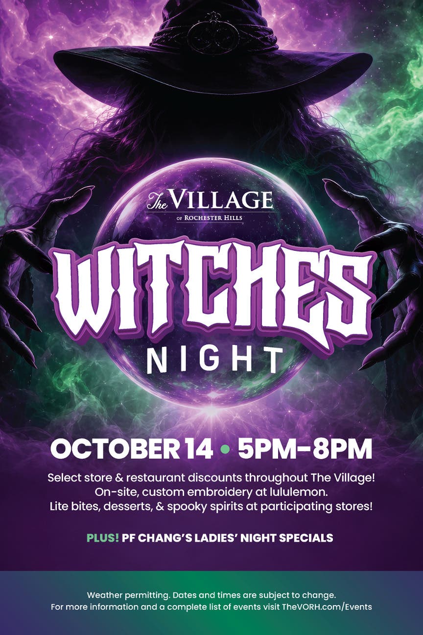 "Witches Night Out" at The Village Of Rochester Hills
