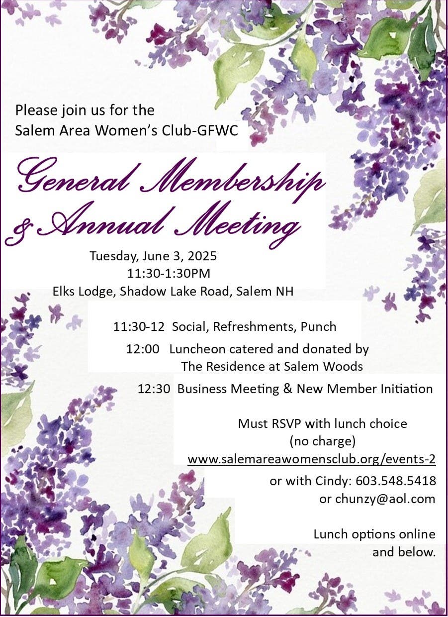 Salem Area Women's Club-GFWC