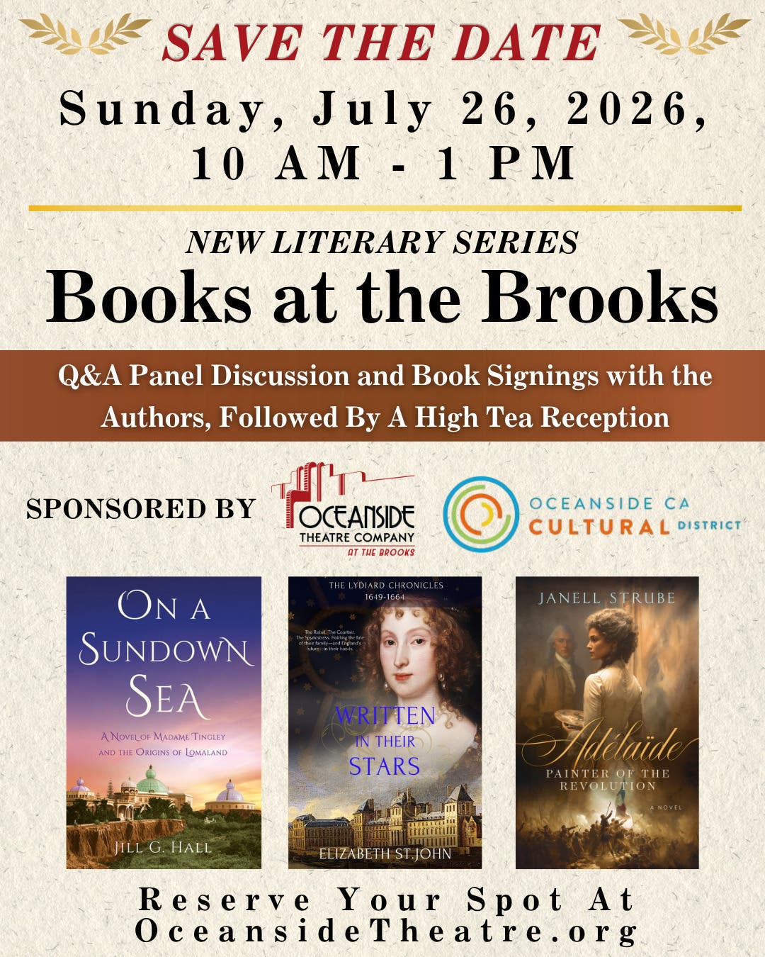 Books at the Brooks: Celebrating Courageous Women in History