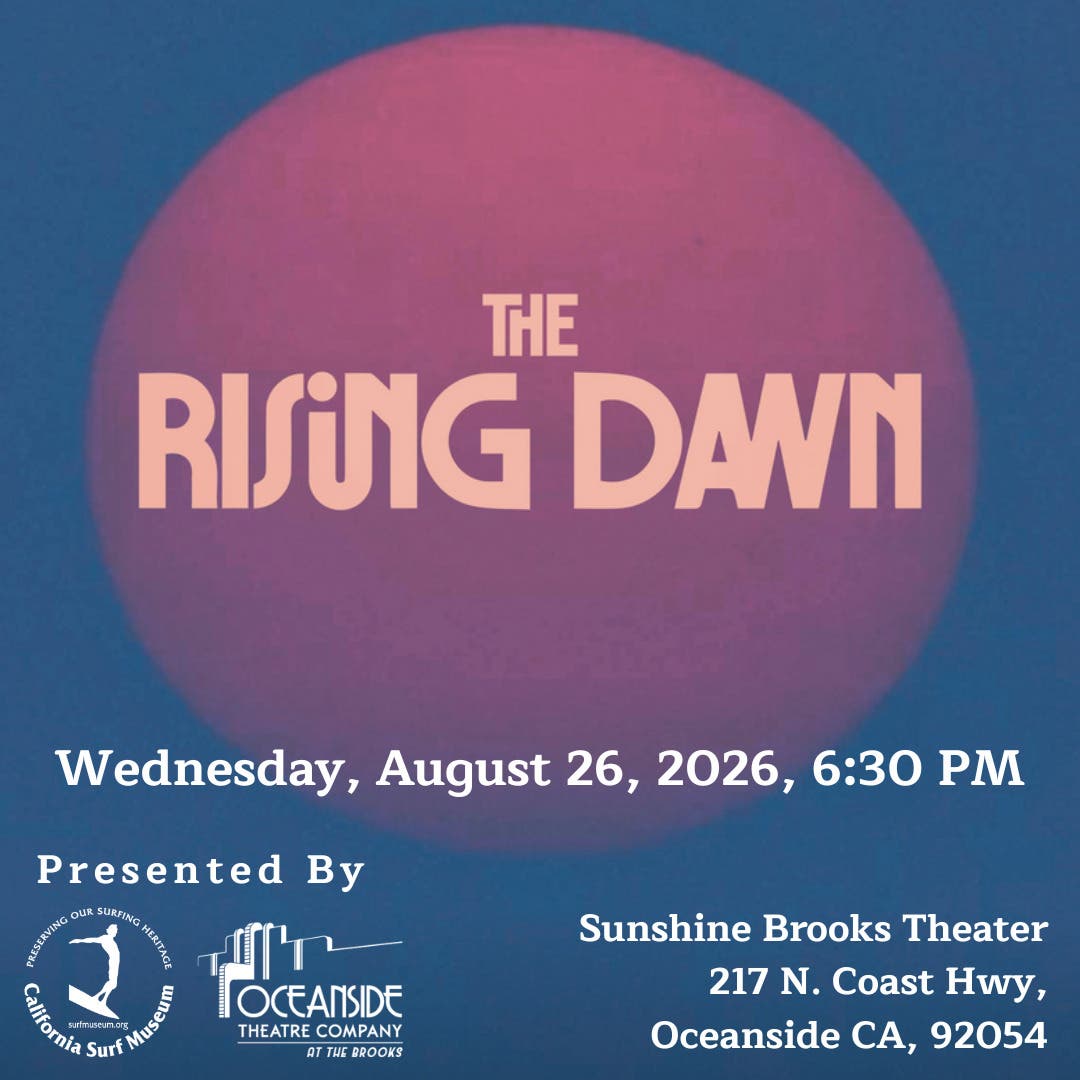 Big Wednesday: "The Rising Dawn" Film Screening