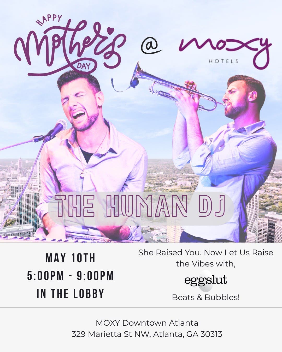 Mom’s Moxy Moments – Mother’s Day at the Moxy Atlanta Downtown
