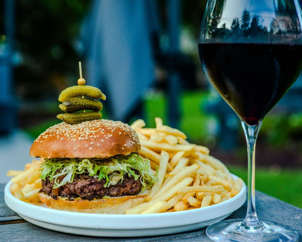 Burger & Bordeaux at Truth Be Told