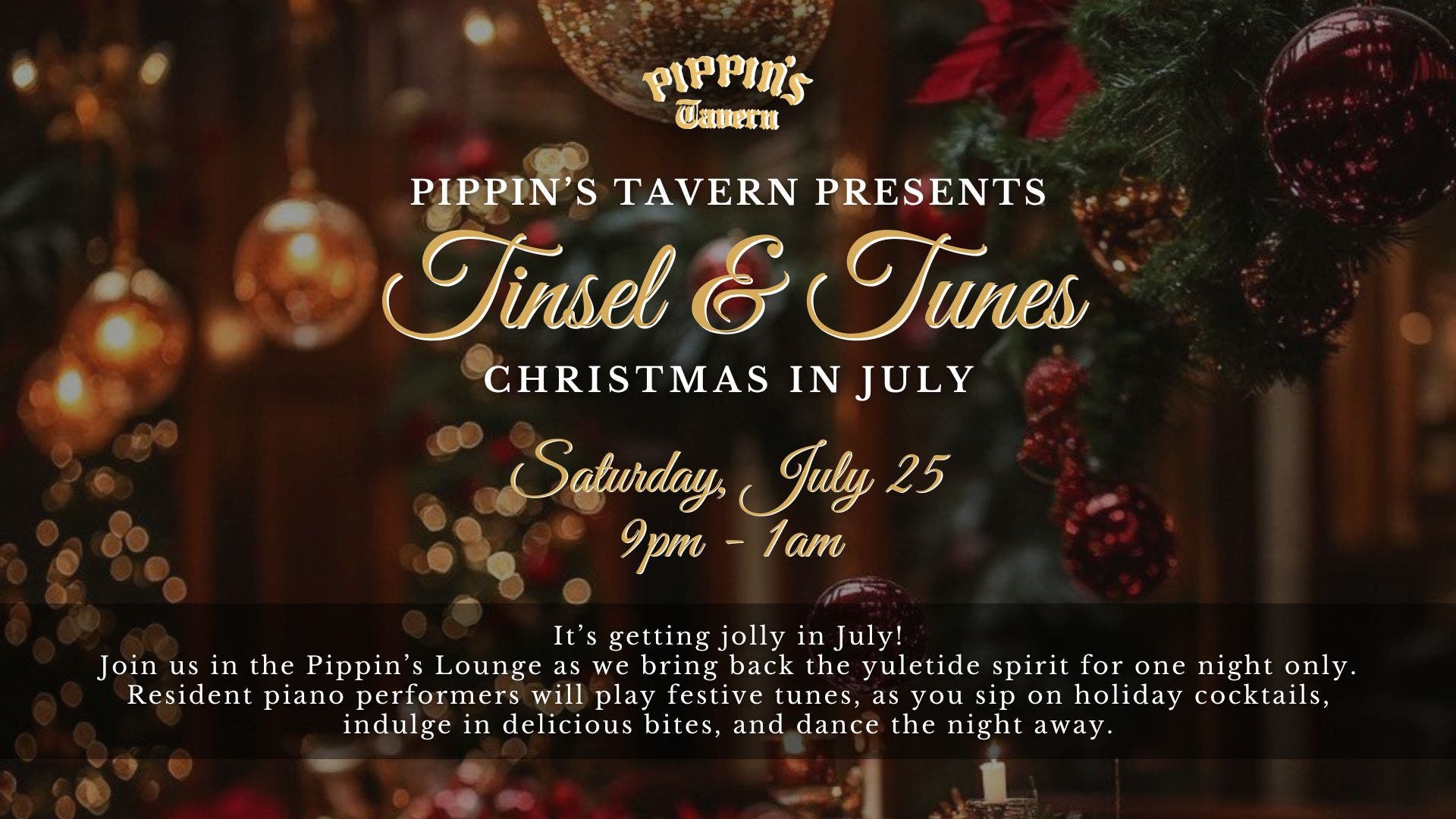 Tinsel & Tunes: Christmas in July
