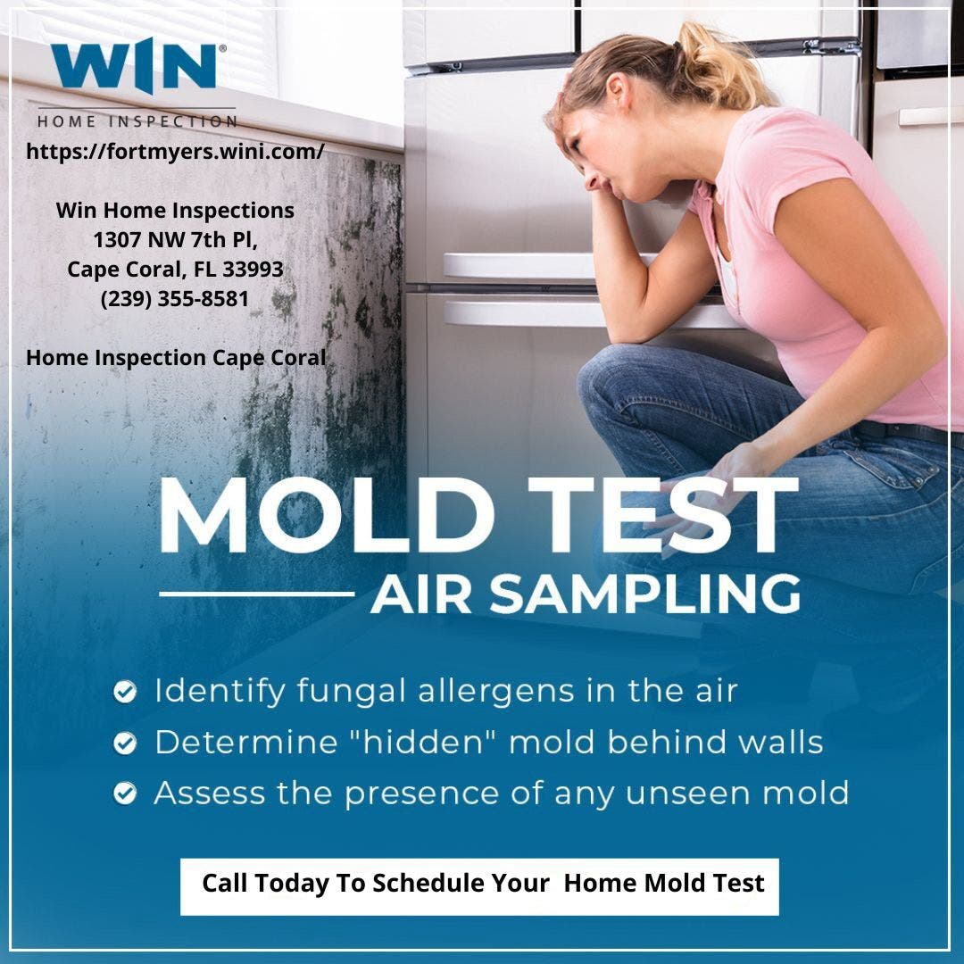 Home Inspection in Cape Coral, FL - Win Home Inspections, Home Mold Test.