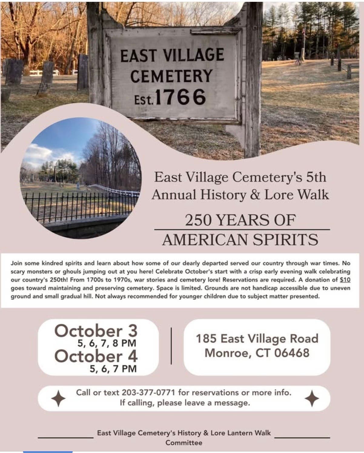 East Village Cemetery's 5th Annual History & Lore Walk