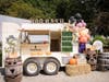 The infamous "Boozy Barn" made an appearance, which offered non-alcoholic drinks, as well as popsicles, for the guests. 