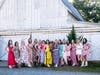 The Inaugural Down and Derby was planned by a passionate group of Milton moms who are members of Milton Friend's of Children's. Photographed here, host committee members planned the inaugural, record-breaking event in only six months.