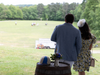 Weather permitting, live polo races will be happening in the lower fields of Chukkar Farms for guests to enjoy.