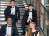 Cambridge High School musicians Jonah Shapiro (top, left); William Morgan (top, right); Ugo Nwakanma (bottom, left) and Sarah Bowman (bottom, right) earned a coveted seat at the 2024 All State Band/Orchestra Clinic this March in Athens.