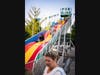 The slippery slide was a huge hit among kids and adults alike!