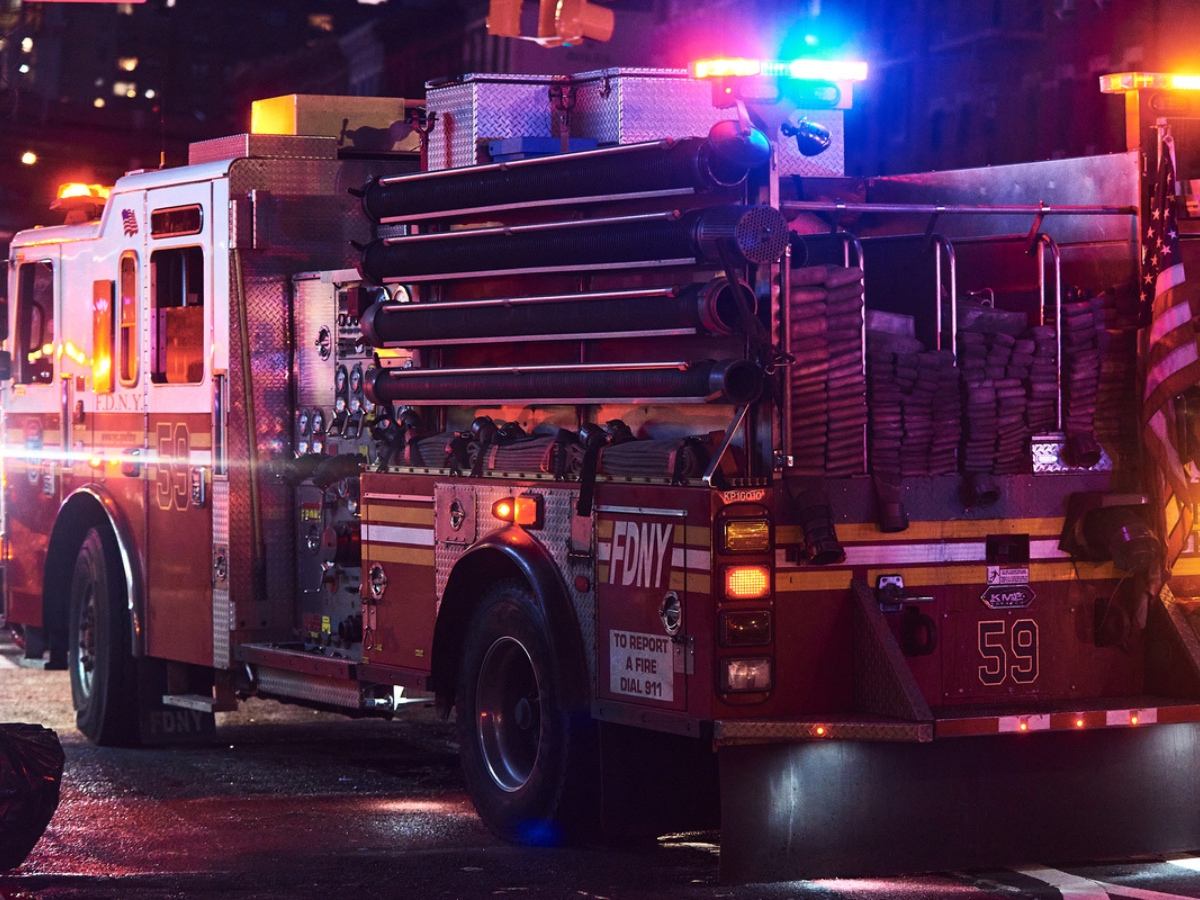 5 Firefighters Injured In Queens As Blaze Engulfs DOT Facility | Queens ...