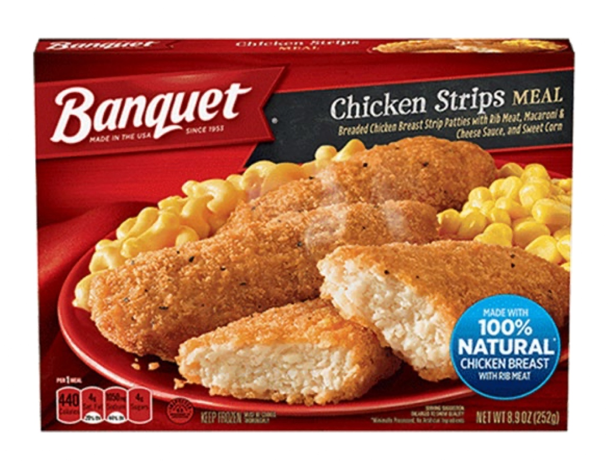 Conagra Brands Inc. notified food safety inspectors it had received a complaint from a consumer whose mouth had been injured while eating a chicken strip that contained plastic.