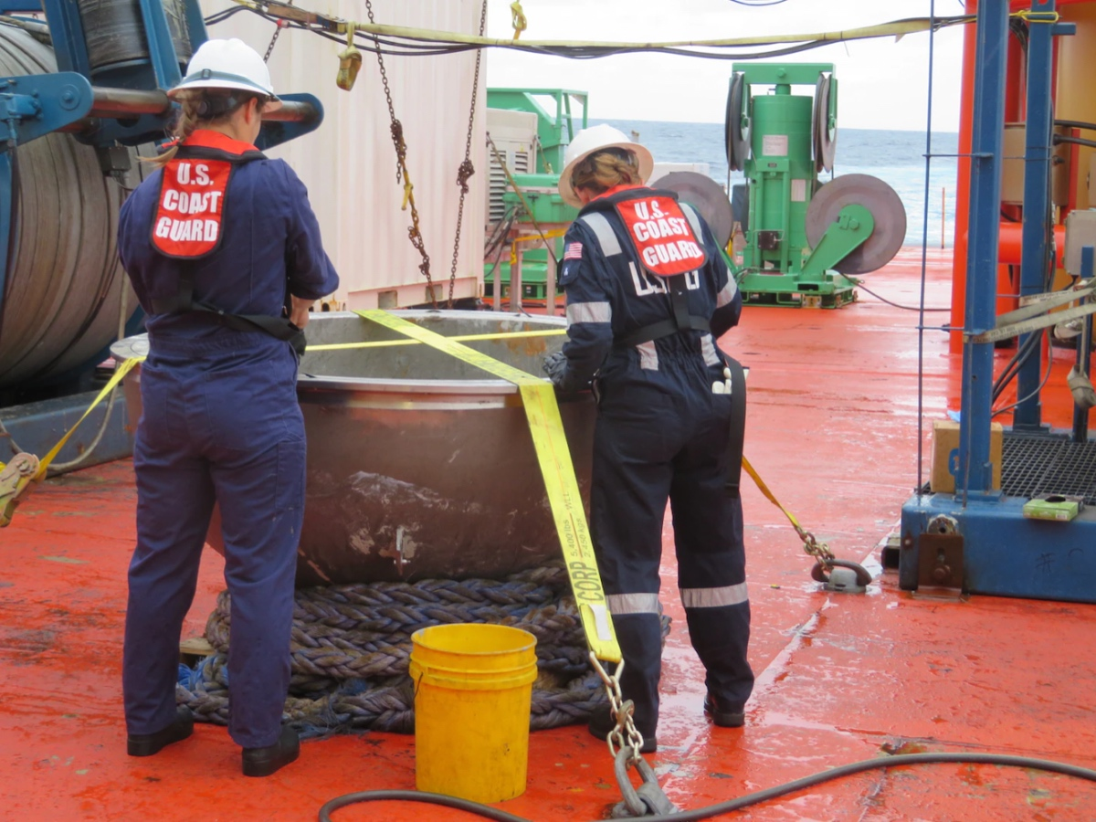 The salvage mission was conducted by the Coast Guard’s Marine Board of Investigation, which is coordinating with the National Transportation Safety Board and agencies abroad to schedule an evidence review of recovered Titan debris, officials said. 