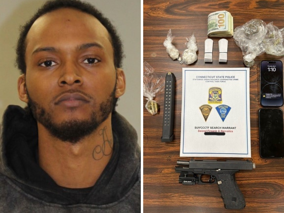 New Haven Man Arrested After Gun, Stash Of Drugs Found In Car | New ...