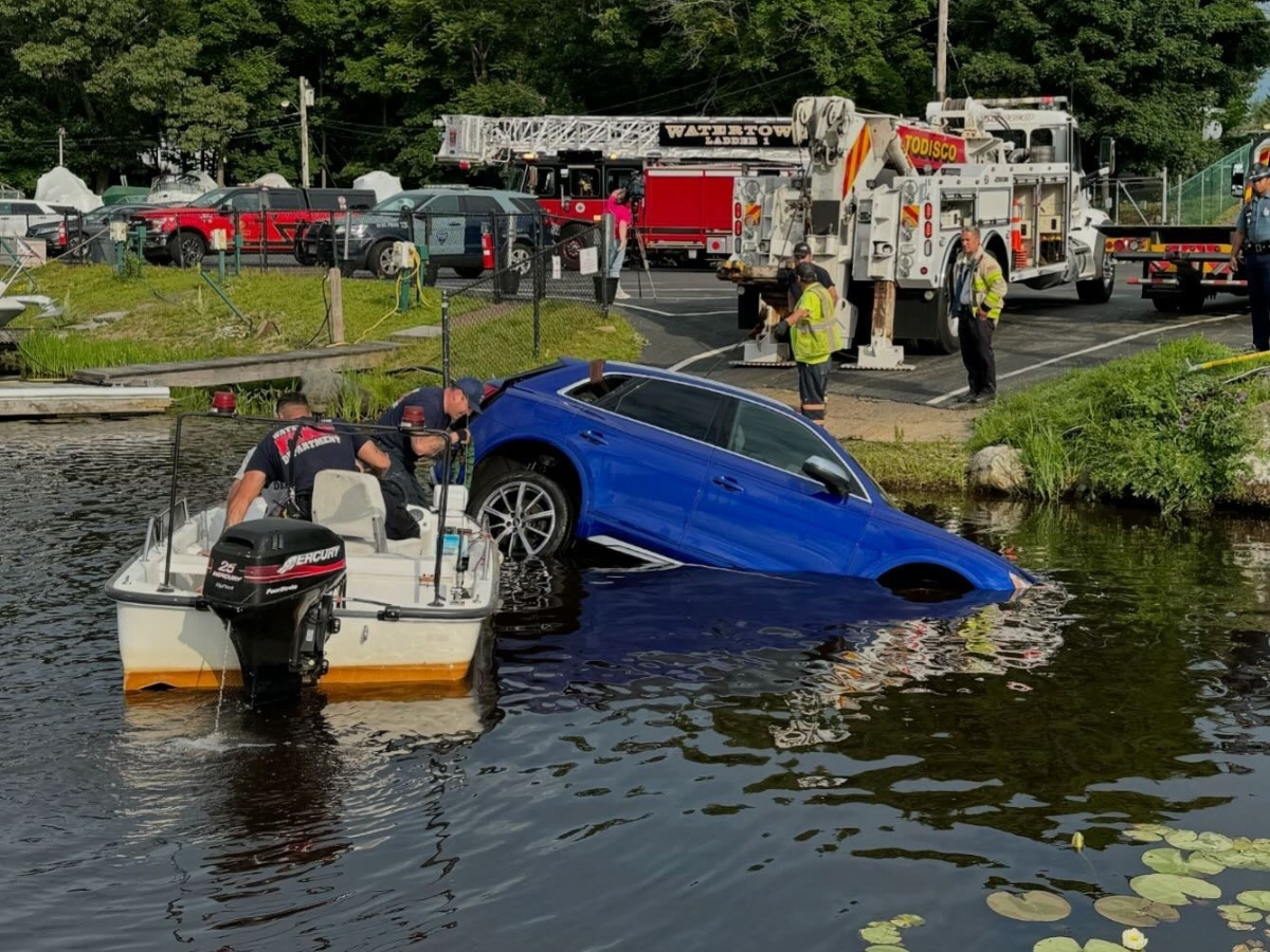 Police Investigating After Car Found In River At Watertown Yacht Club ...