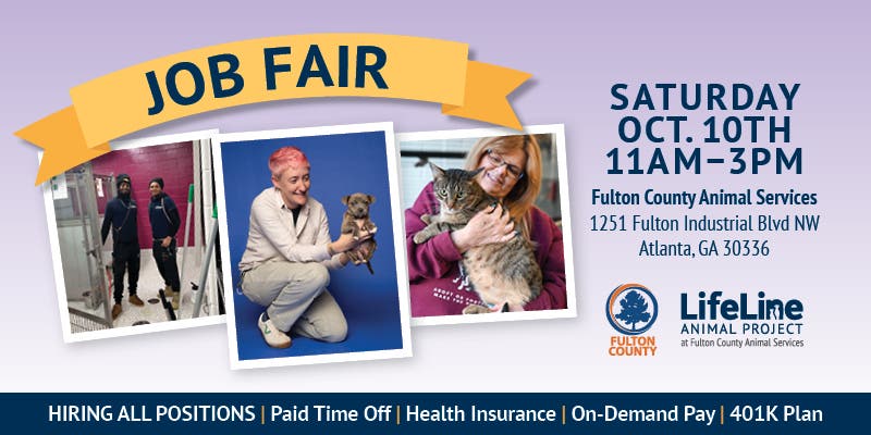 LifeLine Animal Project Job Fair