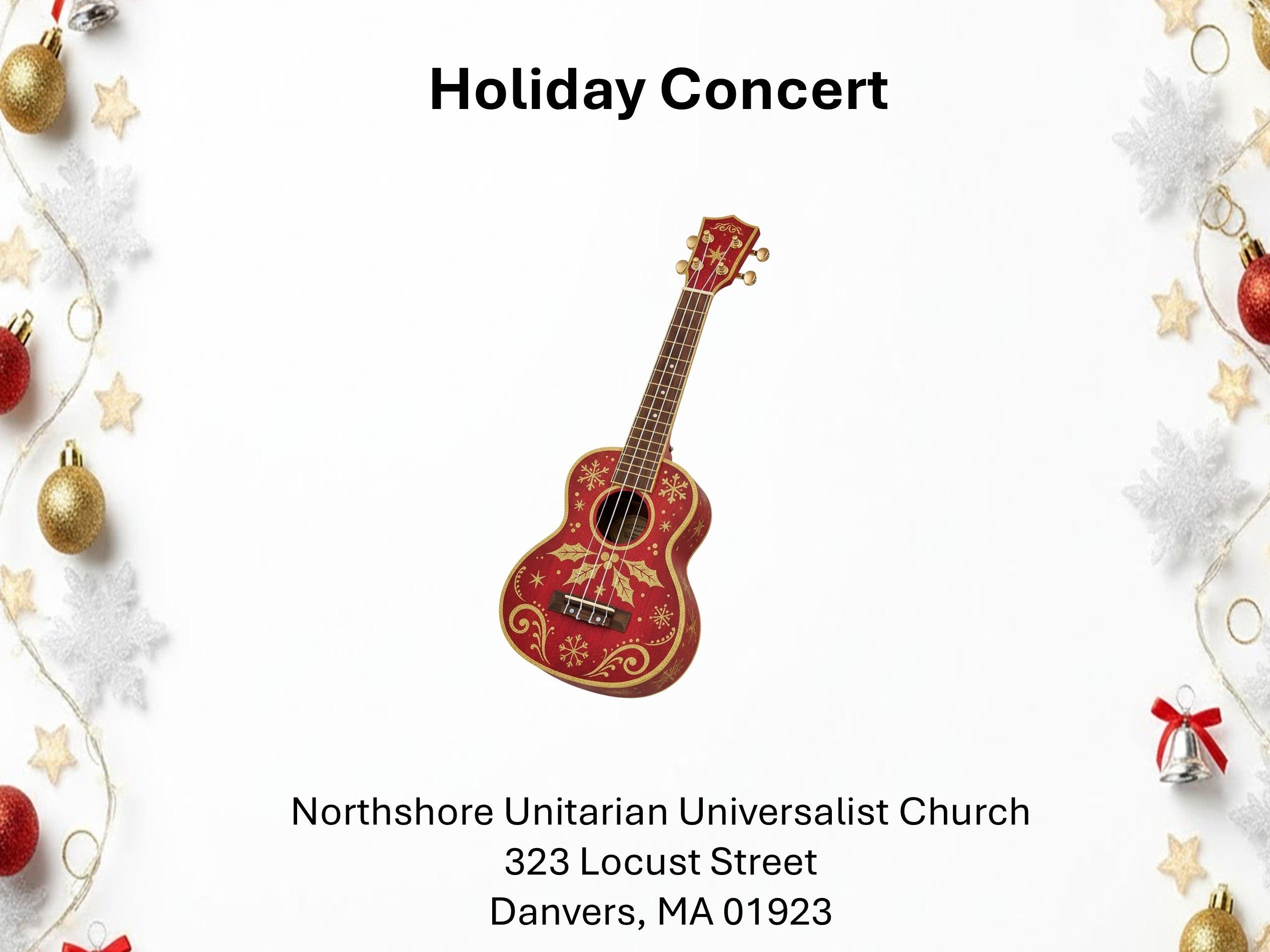 Ukulele Holiday Concert
