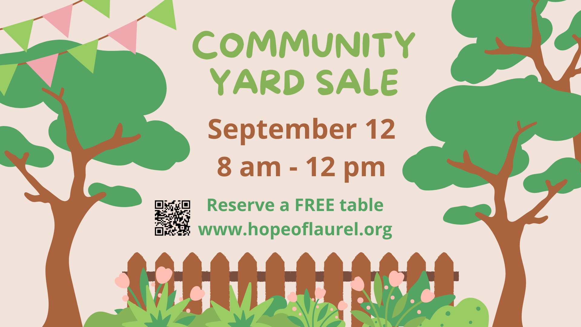 Community Yard Sale....