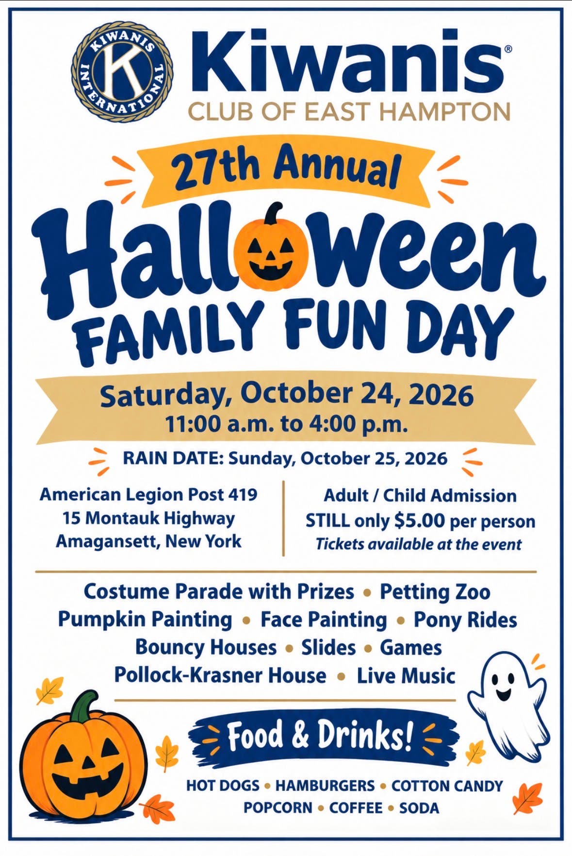 27th Annual Halloween Family Fun Day