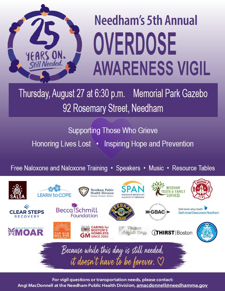 5th Annual Overdose Awareness Day Vigil