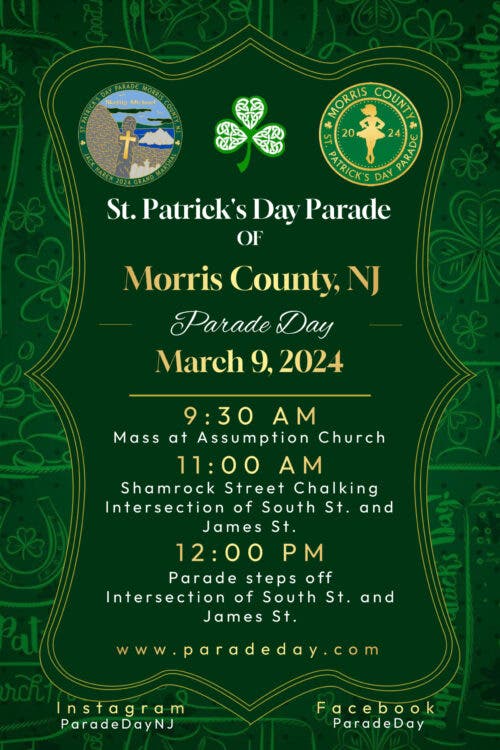 Mar 9 | St. Patrick's Day Parade of Morris County, NJ | Morristown, NJ Patch