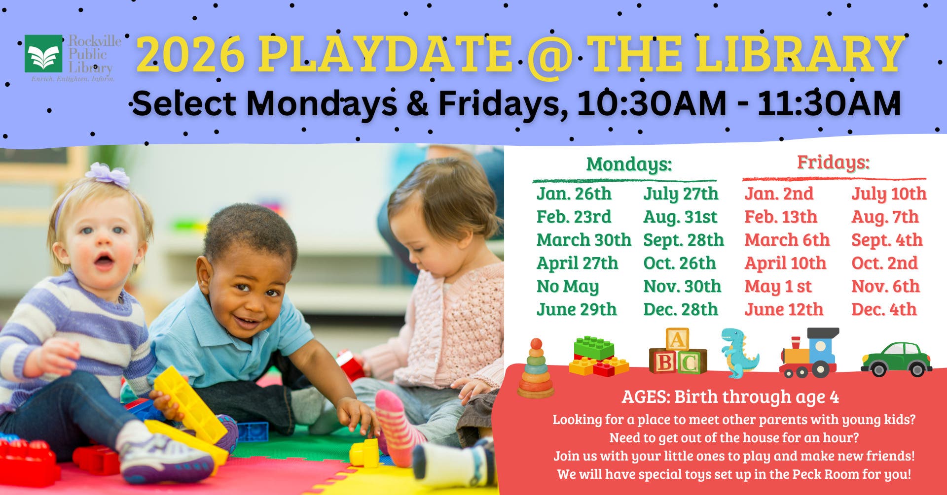 Playdate @ the Library