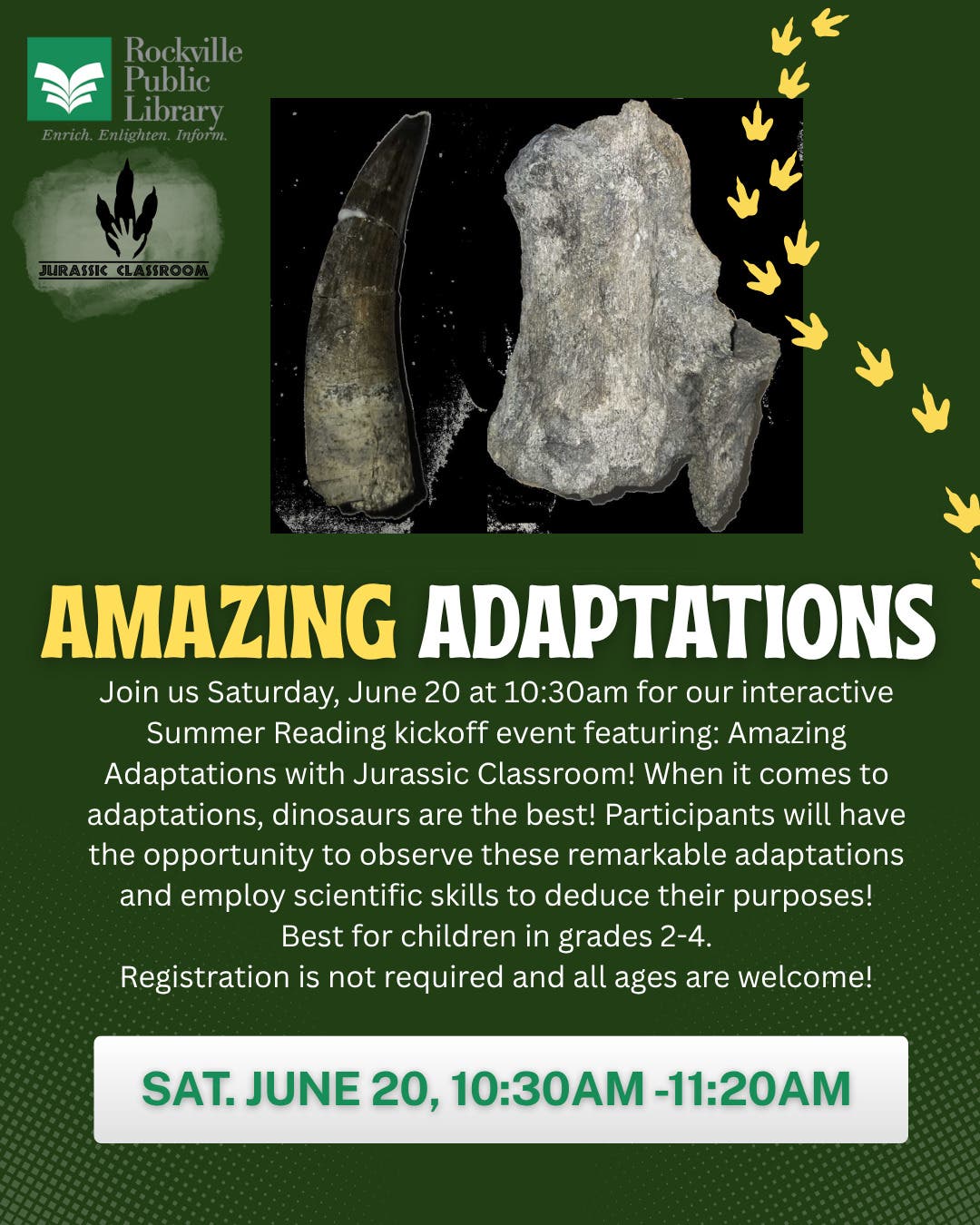 Amazing Adaptation: Summer Reading Kickoff