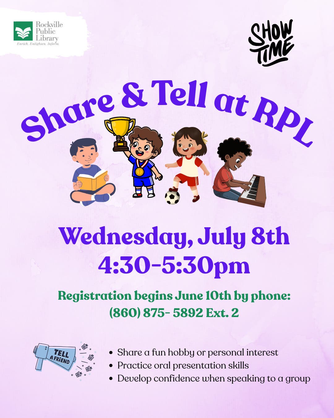 Share & Tell at RPL