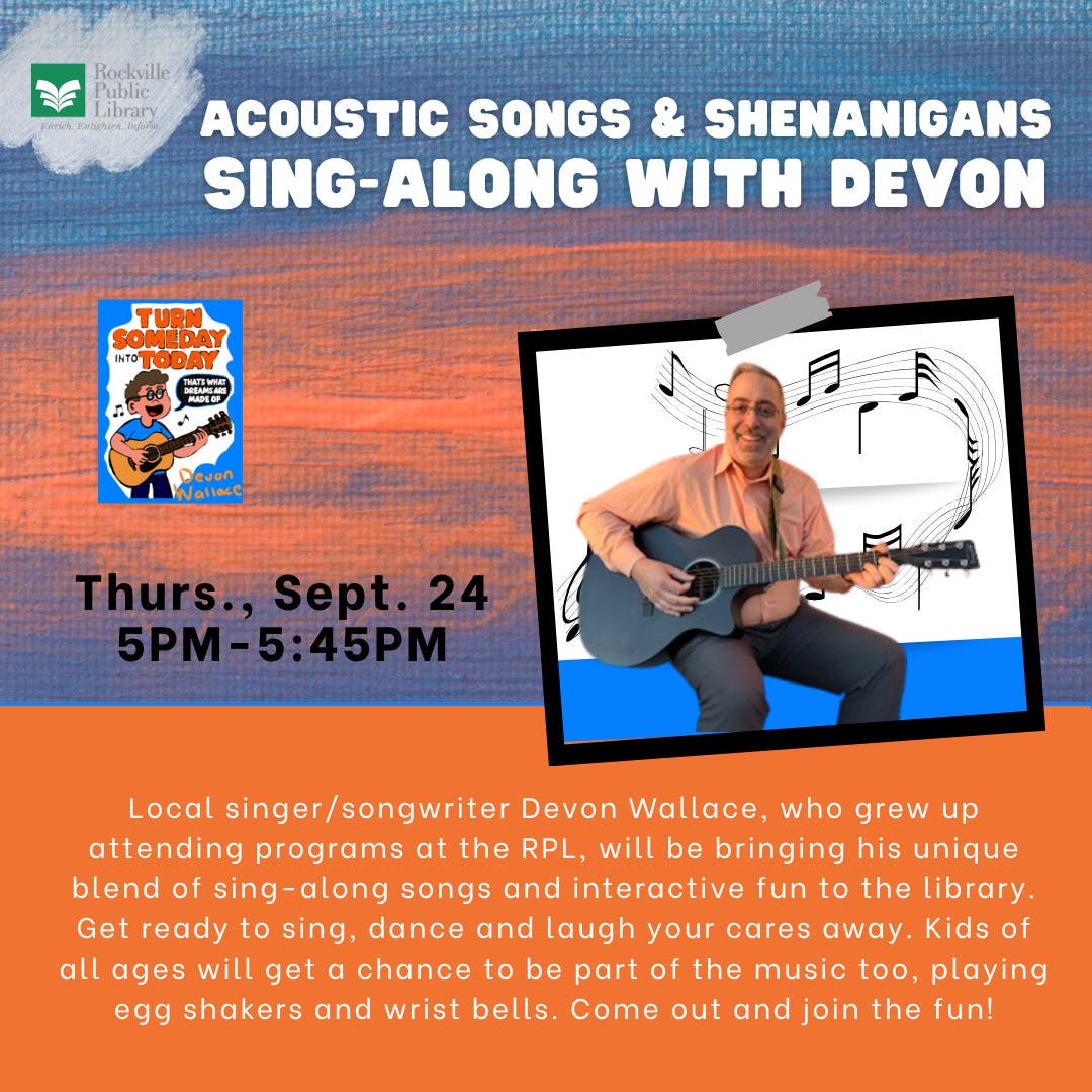 Acoustic Songs & Shenanigans: Sing-along with Devon Wallace