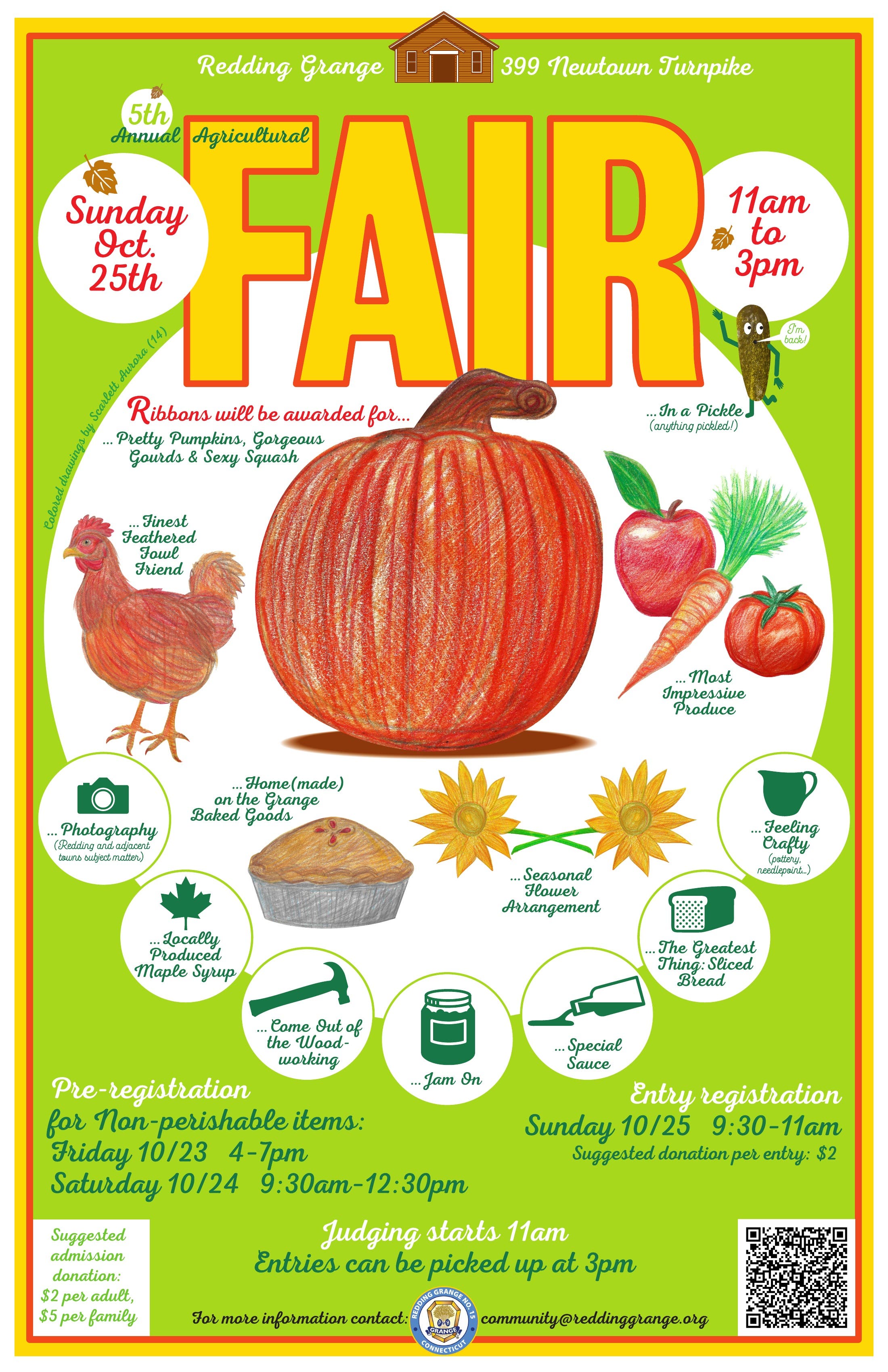 Redding Grange Fun-Sized Agricultural Fair