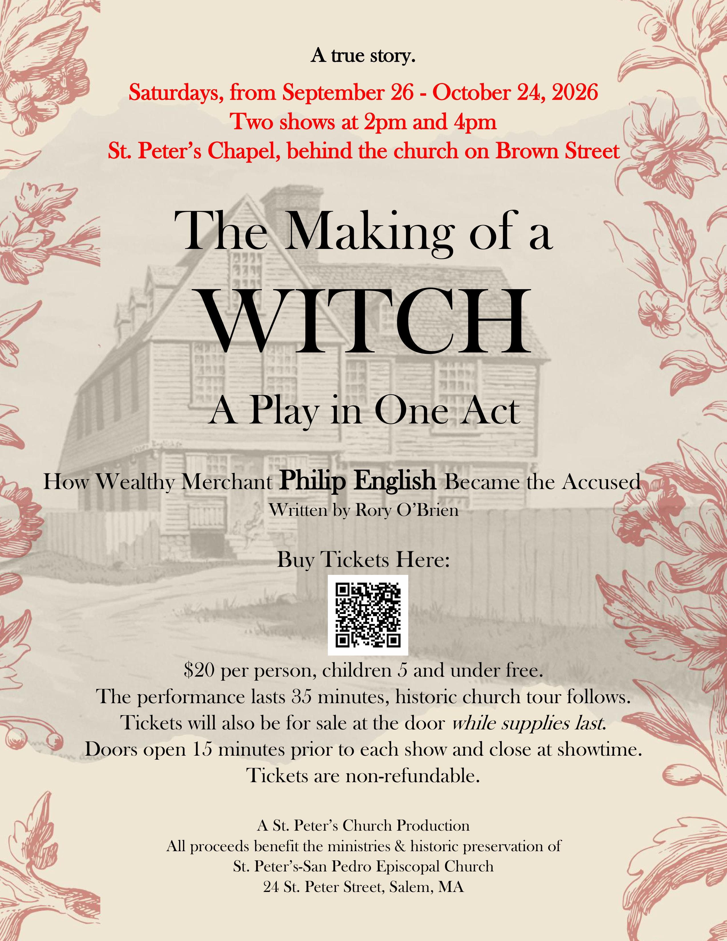The Making of a Witch--A Play in One Act