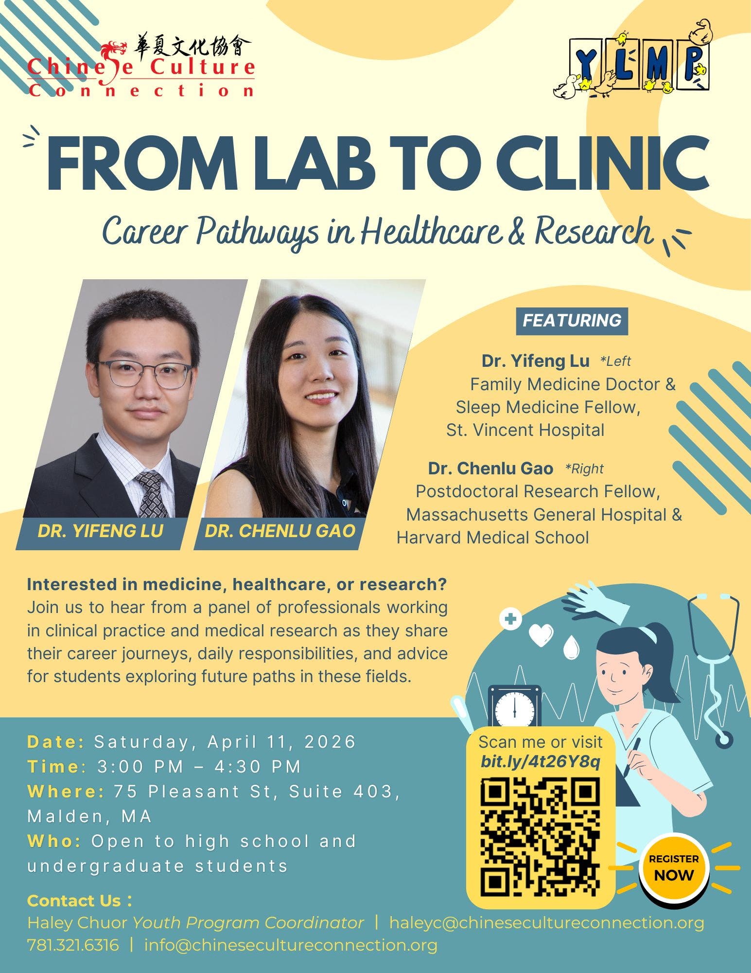 From Lab to Clinic: Career Pathways in Healthcare & Research
