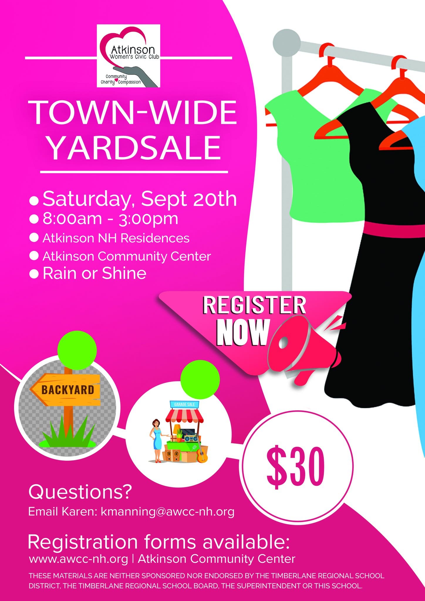 Atkinson Town Yard Sale