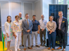 (L to R). Trinity Presbyterian Church gathered many who contributed to its solar project, including partners at Cherry Street Energy and Georgia Interfaith Power and Light, who helped Trinity take meaningful steps toward a more sustainable future. 