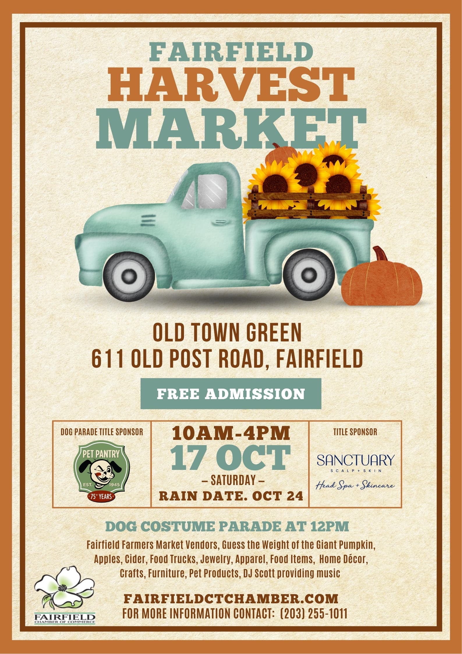 Fairfield Harvest Market October 17th - Vendors Being Accepted
