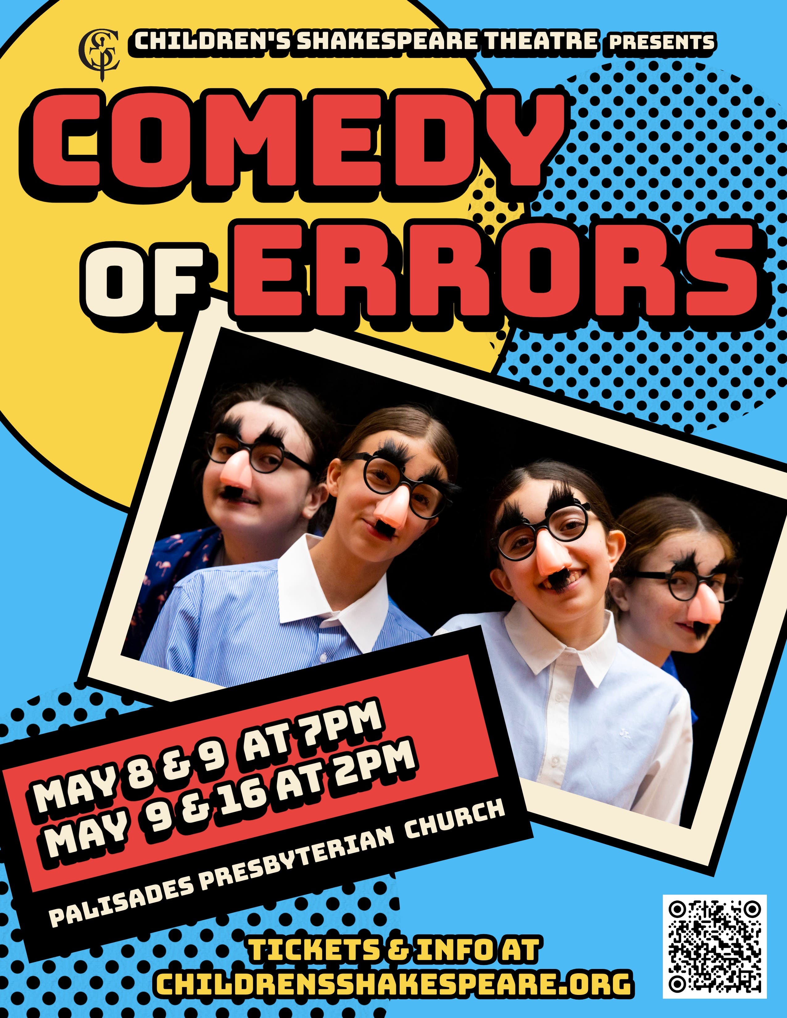 Children's Shakespeare Theatre Presents: Comedy of Errors