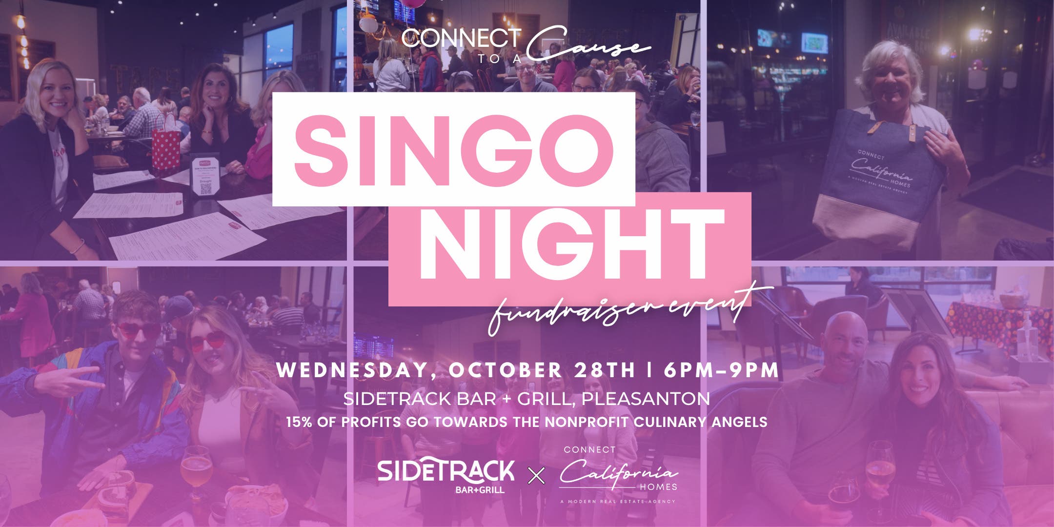 5th Annual Connect to a Cause - Singo Night at SideTrack Bar + Grill