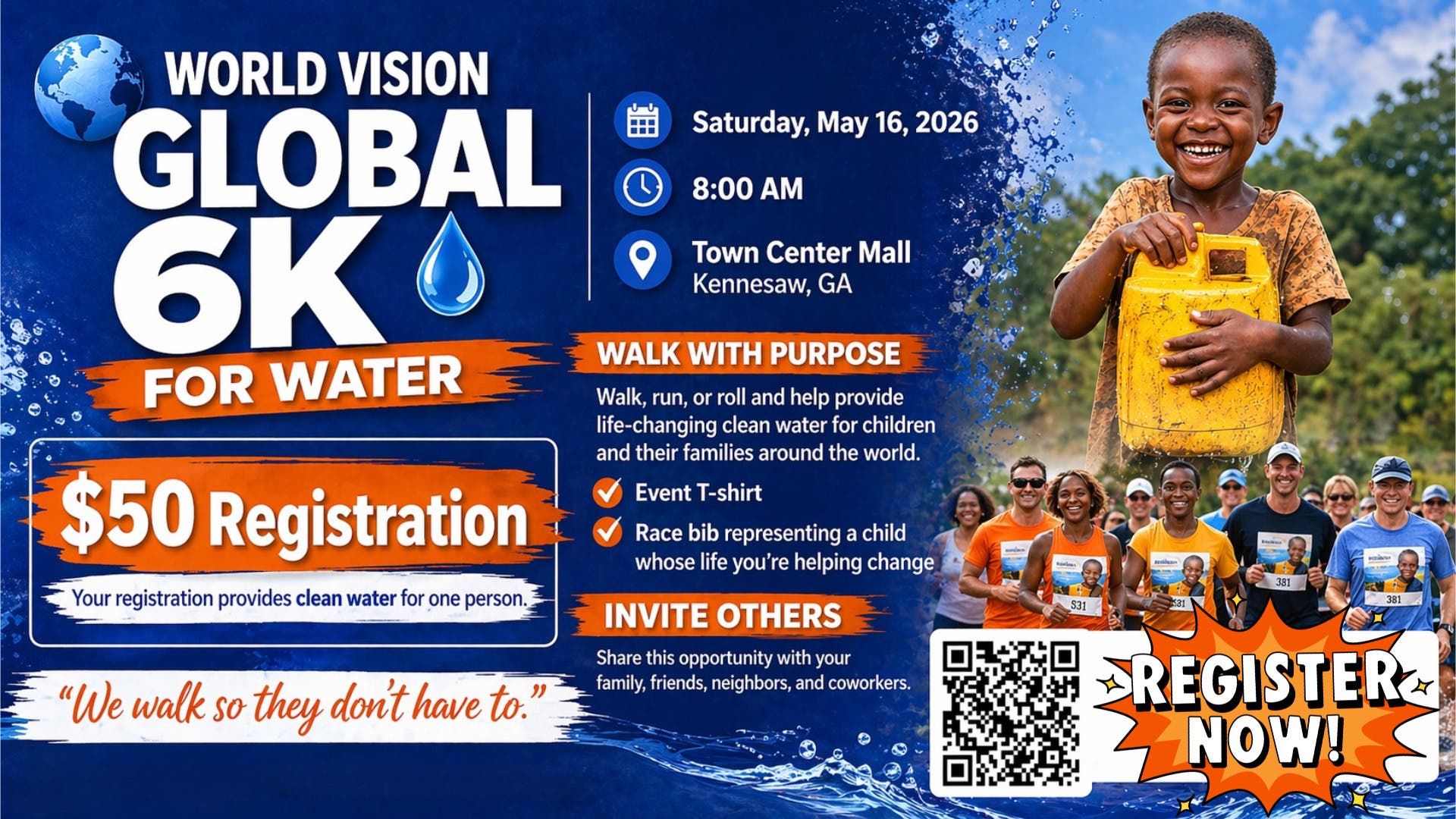 World Vision Global 6K For Water