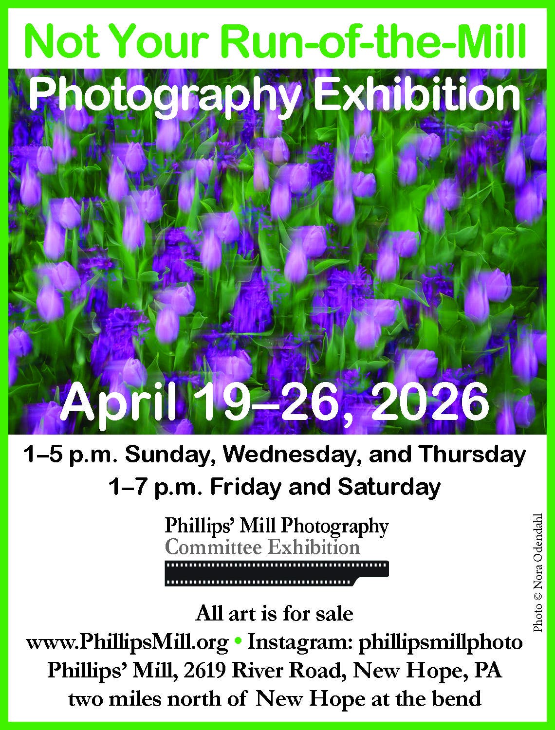 The Not Your Run of the MIll Photo Show at Phillips' Mill
