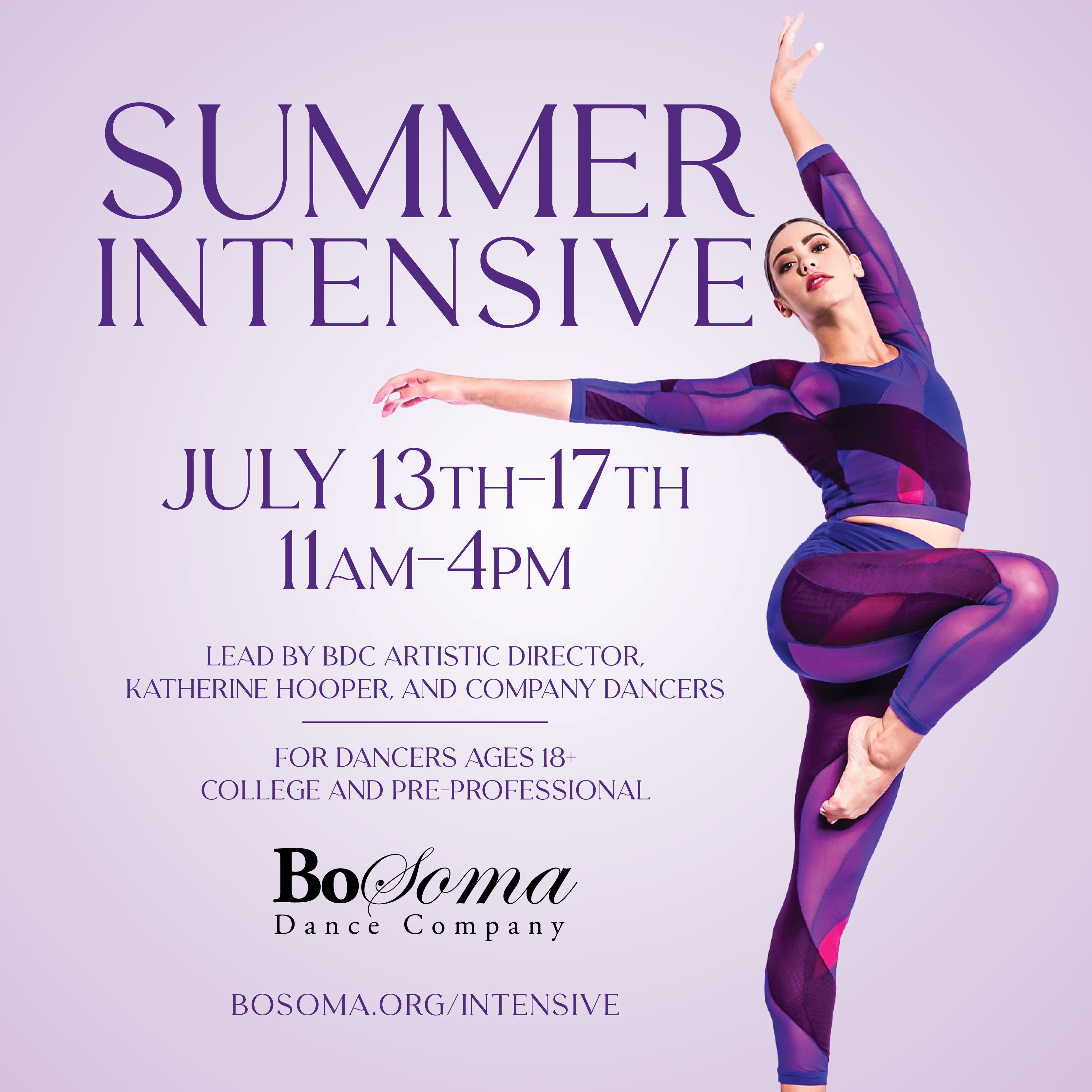 BoSoma Dance Company Summer Intensive