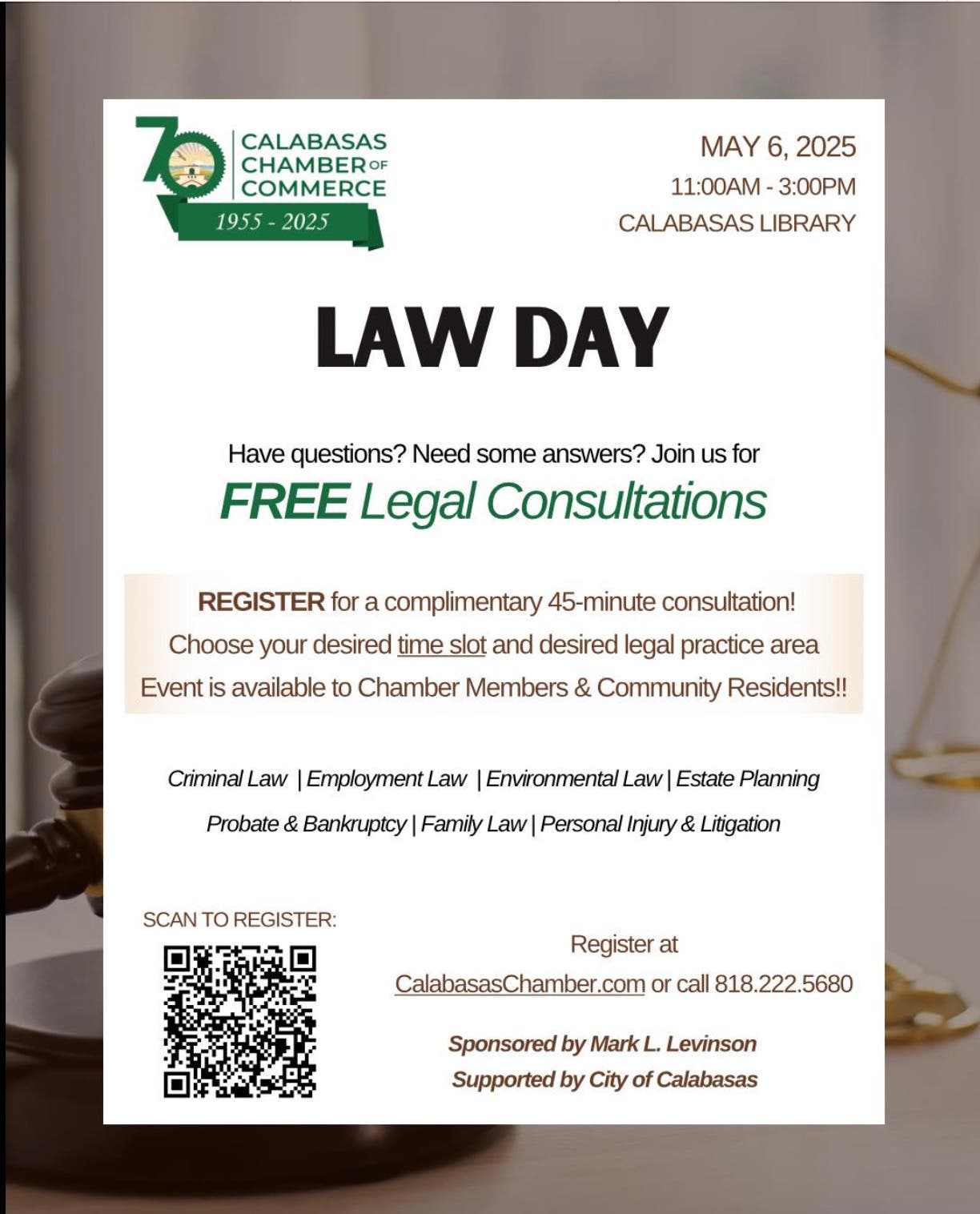 Law Day 2025 – Serving Our Community with Free Legal Support