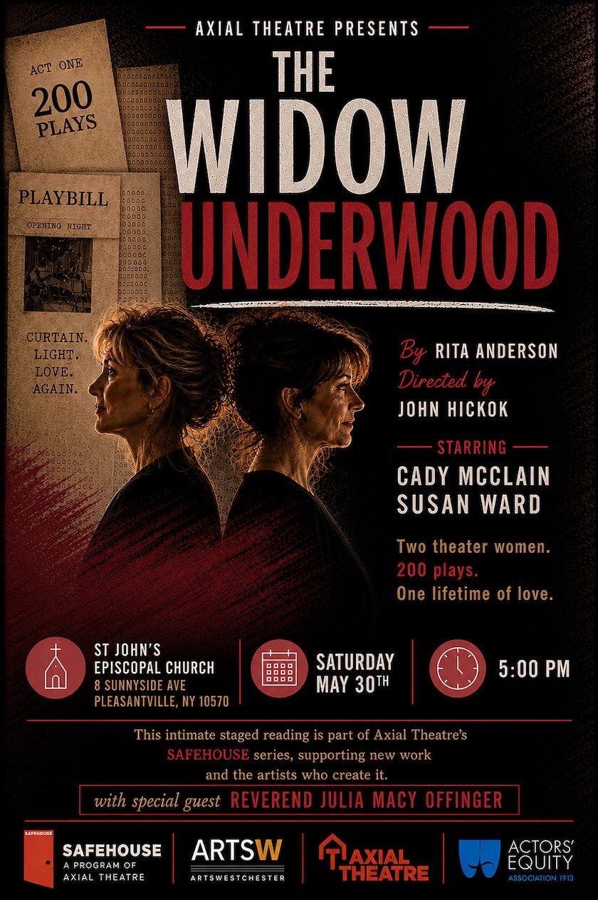 "The Widow Underwood" by Ken Ludwig Playwriting Award Winner Rita Anderson