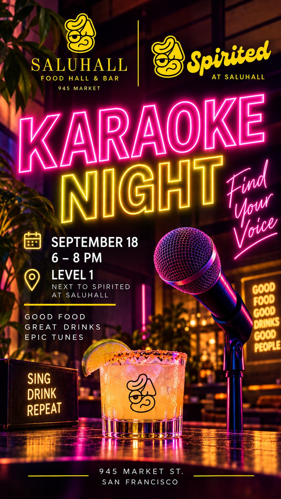 Karaoke Night at Saluhall! 